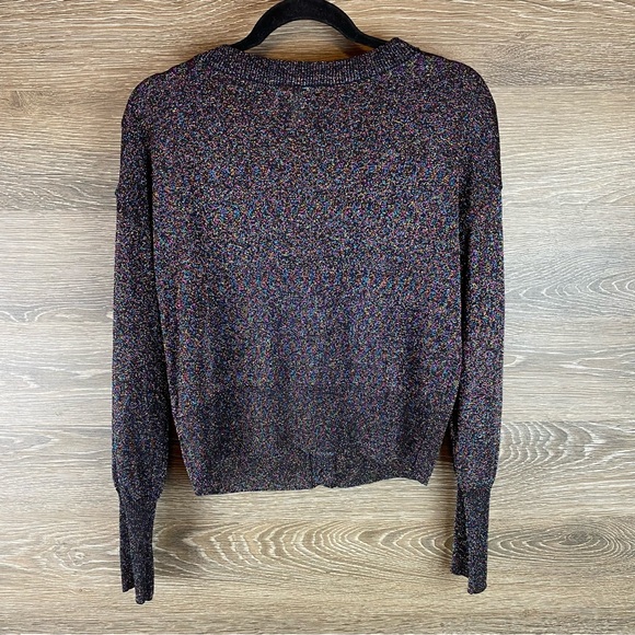 Leith Shimmer Sparkle Cardigan EUC Size L - Picture 5 of 9